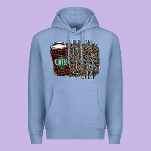 I Run On Coffee And Christmas Cheer Premium Hoodie Designed By Bettercallsaul