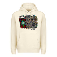 Sandshell I Run on Coffee and Christmas Cheer Premium Hoodie - Bettercallsaul