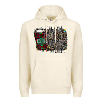 Tofu I Run on Coffee and Christmas Cheer Premium Hoodie - Bettercallsaul