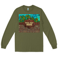 Army Green preview custom cactus and sunflowers leopard turquoise Long Sleeve Tee - Artiststas