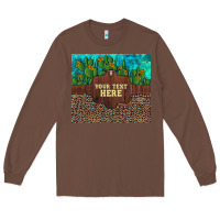 Chestnut preview custom cactus and sunflowers leopard turquoise Long Sleeve Tee - Artiststas