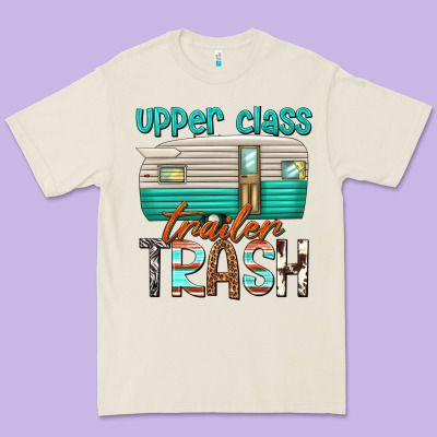 Upper Class Trailer Trash Premium Tee Designed By Texasbilliewilder