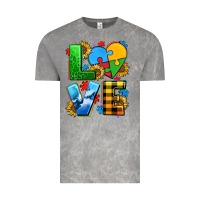 Cloud Rock love with heart sunflower Vintage Tee - AdoDesignShop