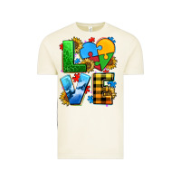 Vintage Arctic love with heart sunflower Vintage Tee - AdoDesignShop