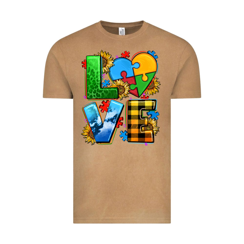 Love With Heart Sunflower Vintage Tee by AdoDesignShop | Teevron