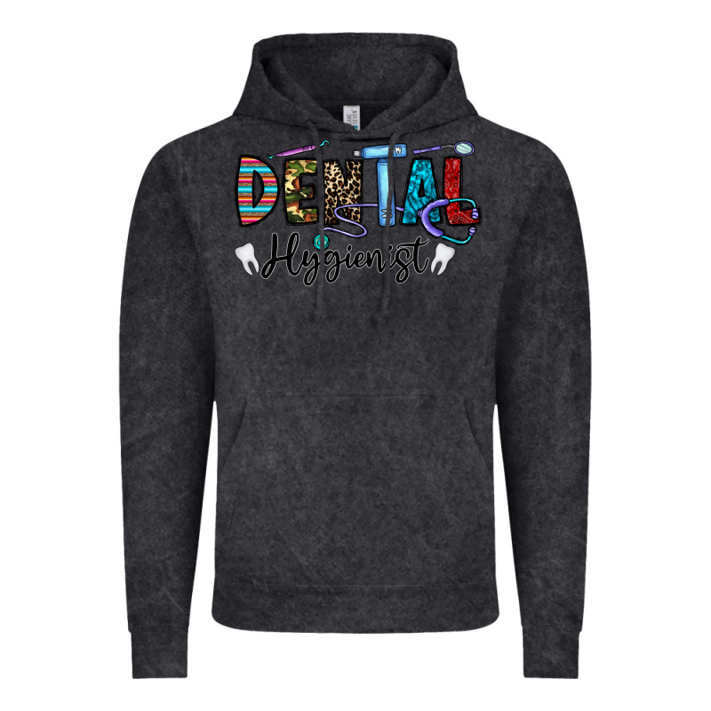 Dental Hygienist Vintage Hoodie by CowhideDigitalArt | Teevron
