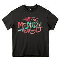 Asphalt medical assistant Heavy Core Tee - RanaPortraitStore