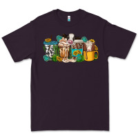Plum western cow coffee cup Premium Tee - texasbilliewilder