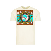 Vintage Arctic baseball turquoise sunflower Vintage Tee - JahusDesignShop