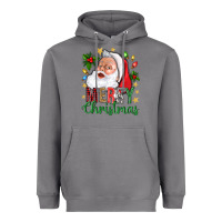 Storm Merry Christmas With Santa Heavyweight Hoodie - BundleAndBundleShop