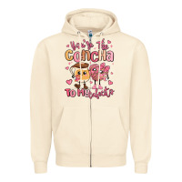 Sandshell youre the concha to my cafecito mexican pan dulce Zipper Hoodie - MaliasSmallBusiness