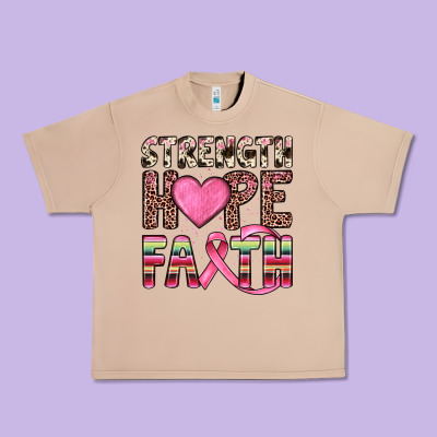 Strength Hope Faith Urban Heavy Tee Designed By Jahusdesignshop
