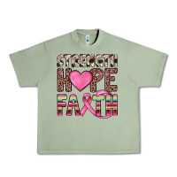 Oil Green strength hope faith Urban Heavy Tee - JahusDesignShop