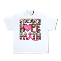 White strength hope faith Urban Heavy Tee - JahusDesignShop