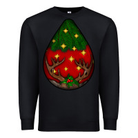 Black Christmas  teardrop Premium Sweatshirt - BundleAndBundleShop