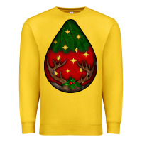 Lemon Christmas  teardrop Premium Sweatshirt - BundleAndBundleShop