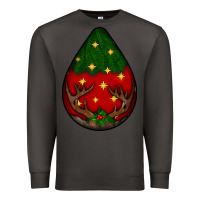 Smoke Christmas  teardrop Premium Sweatshirt - BundleAndBundleShop