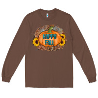Chestnut happy fall Long Sleeve Tee - AdoDesignShop