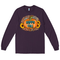 Plum happy fall Long Sleeve Tee - AdoDesignShop