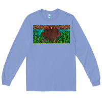 Colony Blue western cactus leopard and turquoise custom nametext license plate Long Sleeve Tee - Artiststas