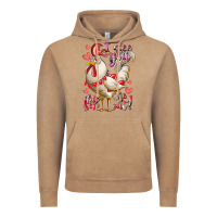 Vintage Coffee i see you chicken me out Vintage Hoodie - RacoonDesign