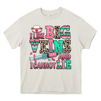 Cream i like big veins and i cannot lie Heavy Core Tee - RanaPortraitStore