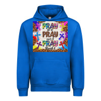 Cobalt pray on it pray over it pray through it Urban Hoodie - TumblerDesignByShophia
