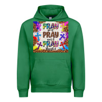 Emerald pray on it pray over it pray through it Urban Hoodie - TumblerDesignByShophia