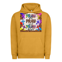Pigment Peanut Butter pray on it pray over it pray through it Urban Hoodie - TumblerDesignByShophia