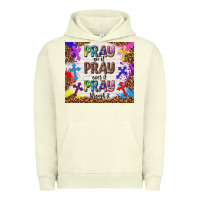 Pigment Pistachio pray on it pray over it pray through it Urban Hoodie - TumblerDesignByShophia