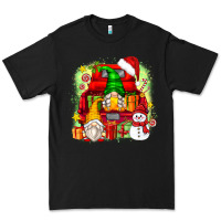 Black christmas gnome truck Premium Tee - Zillion Design Studio