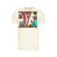 Vintage Arctic baseball leopard turquoise cactus sunflower Vintage Tee - JahusDesignShop