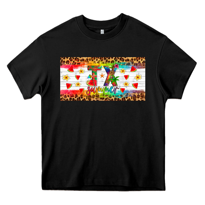 Texas Summer License Plate Heavy Core Tee by Artiststas | Teevron