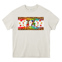 Cream texas summer license plate Heavy Core Tee - Artiststas