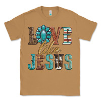 Toasted Coconut love like jesus Classic Tee - Artiststas