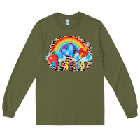 Army Green back to school pre school 3200x2400 Long Sleeve Tee - AdoDesignShop