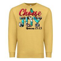 Antique Gold Choose Joy Premium Sweatshirt - BundleAndBundleShop