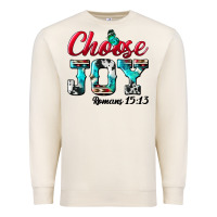Sandshell Choose Joy Premium Sweatshirt - BundleAndBundleShop