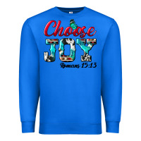 True Royal Choose Joy Premium Sweatshirt - BundleAndBundleShop