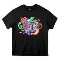 Black gastro crew Heavy Core Tee - RanaPortraitStore
