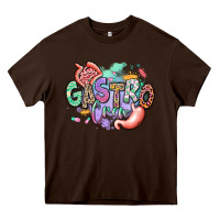 Chocolate Brown gastro crew Heavy Core Tee - RanaPortraitStore