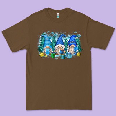 Snowman Gnome Premium Tee Designed By Zillion Design Studio