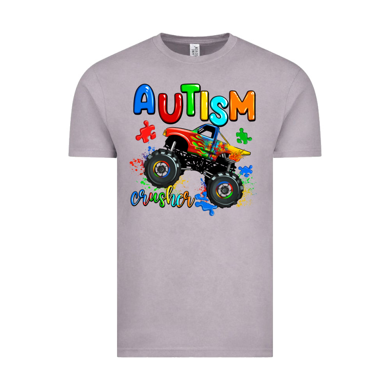 Autism Crusher Vintage Tee by AdoDesignShop | Teevron