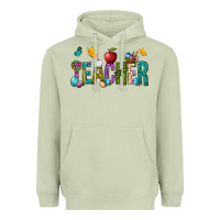 Matcha Eastern Teacher Heavyweight Hoodie - BundleAndBundleShop