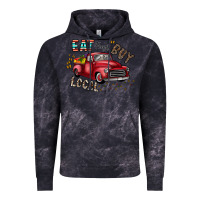Cloud Black eat fresh buy local Vintage Hoodie - CowhideDigitalArt