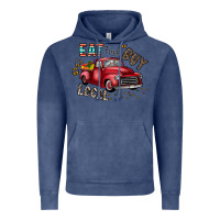 Vintage Denim eat fresh buy local Vintage Hoodie - CowhideDigitalArt