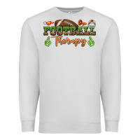 Dove Grey football therapy Premium Sweatshirt - BundleAndBundleShop