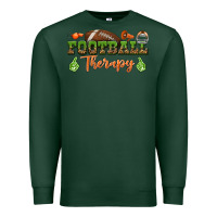 Sports Green football therapy Premium Sweatshirt - BundleAndBundleShop
