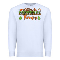 White football therapy Premium Sweatshirt - BundleAndBundleShop