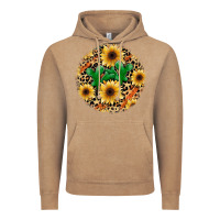 Vintage Coffee leopard cactus sunflower Vintage Hoodie - JahusDesignShop